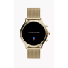 Correa de reloj Reloj inteligente Fossil FTW6064 Milanesa Chapado en oro 22mm